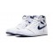 PK Shoes Jordan 1 High Metallic Navy Jordan WHITE 555088 106