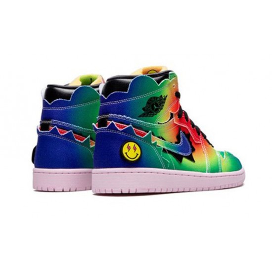 PK Shoes Jordan 1 High OG “J Balvin” Jordan MULTI COLOR DC3481 900