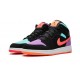 PK Shoes Jordan 1 Mid Candy Jordan Black 554725 083