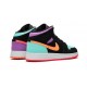 PK Shoes Jordan 1 Mid Candy Jordan Black 554725 083