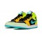 PK Shoes Jordan 1 Mid GS Aurora Green Optic-Yellow Jordan Green BQ6931 037