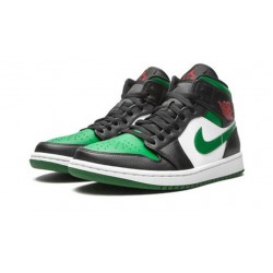 PK Shoes Jordan 1 Mid Incredible Hulk Jordan BLACK 554724 067