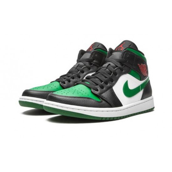 PK Shoes Jordan 1 Mid Incredible Hulk Jordan BLACK 554724 067