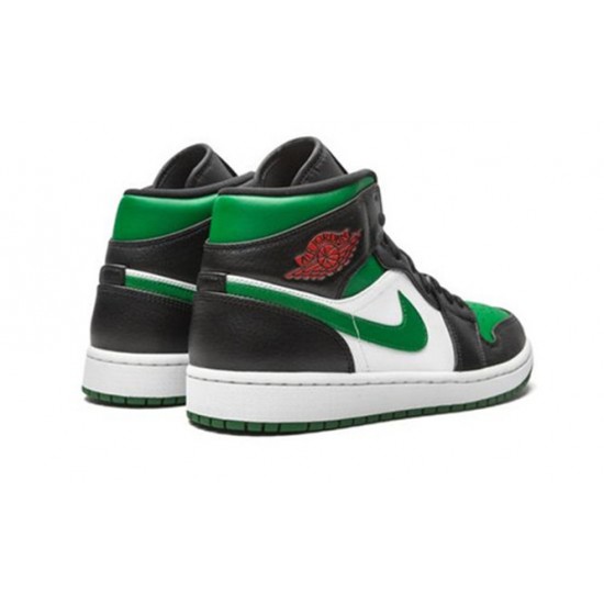 PK Shoes Jordan 1 Mid Incredible Hulk Jordan BLACK 554724 067