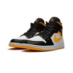 PK Shoes Jordan 1 Mid SE “Laser Orange/Black” Jordan WHITE CV5276 107