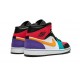 PK Shoes Jordan 1 Mid “Multicolor” WHITE Jordan WHITE 554724 125