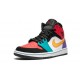 PK Shoes Jordan 1 Mid “Multicolor” WHITE Jordan WHITE 554724 125