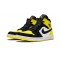 PK Shoes Jordan 1 Mid Yellow Toe Jordan BLACK 852542 071