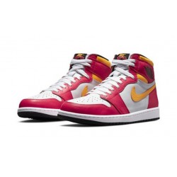 PK Shoes Jordan 1 High Light Fusion Red Light Fusion Red Jordan Light Fusion Red 555088 603