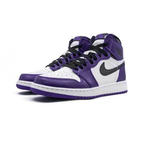 PK Shoes Jordan 1 High OG GS “Court Purple Jordan COURT PURPLE 575441 500