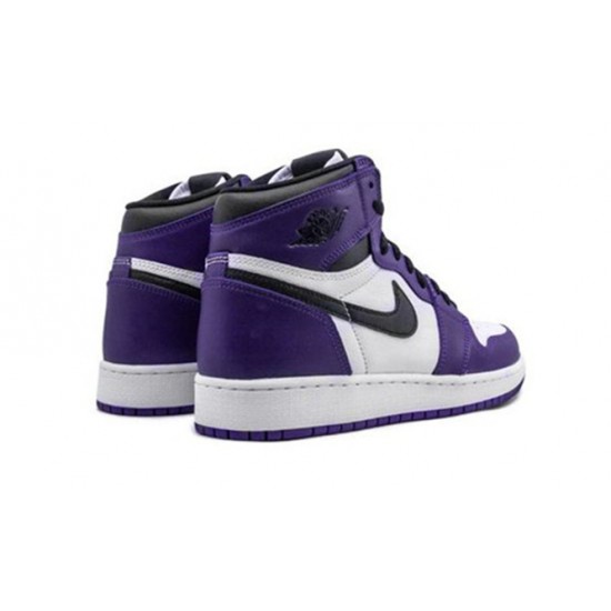 PK Shoes Jordan 1 High OG GS “Court Purple Jordan COURT PURPLE 575441 500