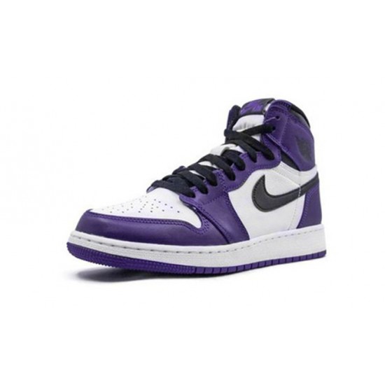 PK Shoes Jordan 1 High OG GS “Court Purple Jordan COURT PURPLE 575441 500