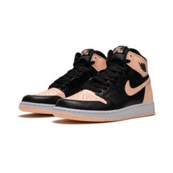 PK Shoes Jordan 1 High Crimson Tint Jordan BLACK 575441 081