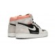 PK Shoes Jordan 1 High OG Neutral Grey Hyper Crimson NEUTRAL GREY Jordan GREY 555088 018