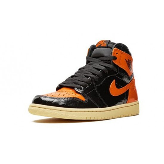 PK Shoes Jordan 1 High Shattered Backboard Jordan BLACK 555088 028