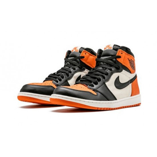 PK Shoes Jordan 1 High OG “Shattered Backboard Jordan BLACK 555088 005