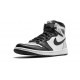 PK Shoes Jordan 1 High Silver Toe BLACK/METALLIC SILVER-WHITE-BL Jordan BLACK CD0461 001