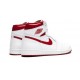 PK Shoes Jordan 1 High Metallic Red Jordan WHITE 555088 103