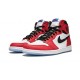 PK Shoes Jordan 1 High Spiderman GYM RED Jordan GYM RED 555088 602