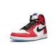 PK Shoes Jordan 1 High Spiderman GYM RED Jordan GYM RED 555088 602