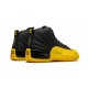 PK Shoes Jordan 12 University Gold Jordan BLACK 130690 070