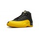 PK Shoes Jordan 12 University Gold Jordan BLACK 130690 070