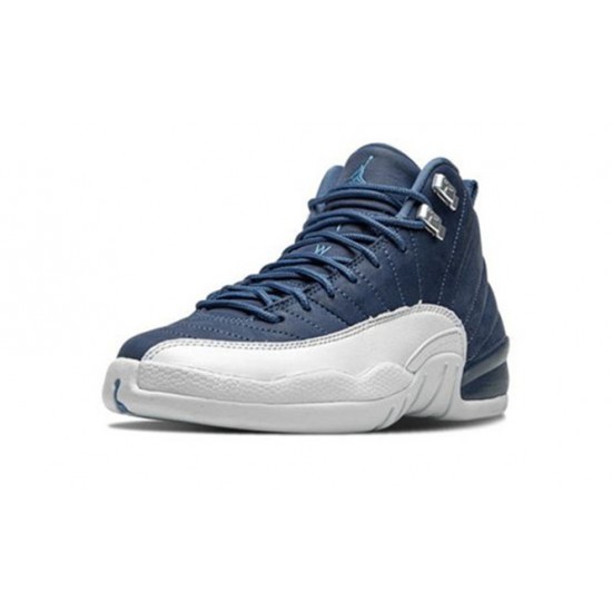 PK Shoes Jordan 12 Stone Blue Jordan STONE BLUE 130690 404