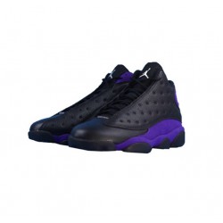 PK Shoes Jordan 13 Black / Purple WHITE Jordan WHITE 414571 105