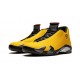 PK Shoes Jordan 14 Yellow Jordan UNIVERSITY GOLD BQ3685 706