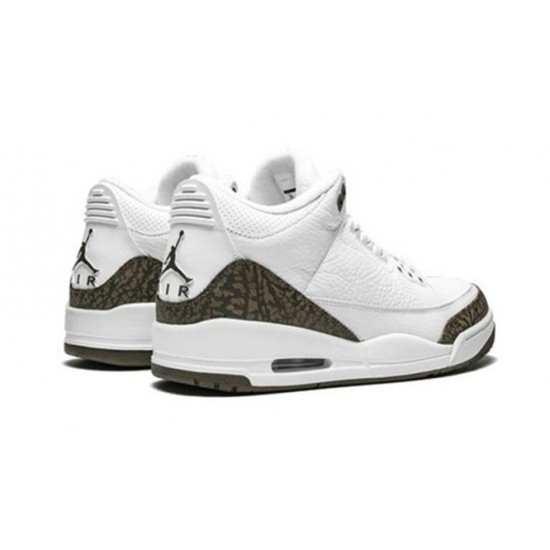 PK Shoes Jordan 3 Mocha Jordan WHITE 136064 122