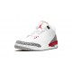 PK Shoes Jordan 3 Hall of Fame WHITE/FIRE RED Jordan WHITE 136064 116