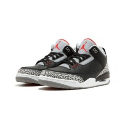 PK Shoes Jordan 3 Black Cement Jordan BLACK 854262 001