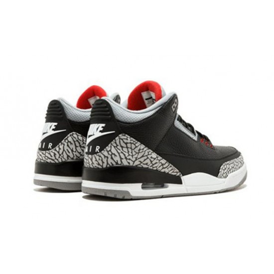 PK Shoes Jordan 3 Black Cement Jordan BLACK 854262 001