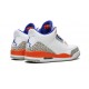 PK Shoes Jordan 3 Knicks Jordan WHITE 136064 148