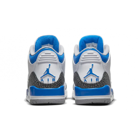 PK Shoes Jordan 3 Retro Racer Blue White Jordan White CT8532 145