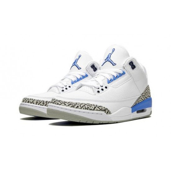 PK Shoes Jordan 3 Retro UNC Jordan WHITE CT8532 104