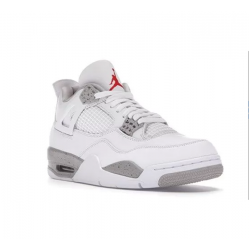 PK Shoes Jordan 4 White Oreo Jordan WHITE CT8527 100