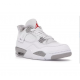 PK Shoes Jordan 4 White Oreo Jordan WHITE CT8527 100