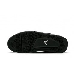 PK Shoes Jordan 4 Black Cat Jordan BLACK 308497 002