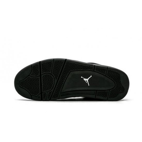 PK Shoes Jordan 4 Black Cat Jordan BLACK 308497 002