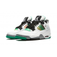 PK Shoes Jordan 4 Rasta &Lucid Green Jordan WHITE AQ9129 100