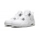 PK Shoes Jordan 4 Pure Money Jordan WHITE 408452 100