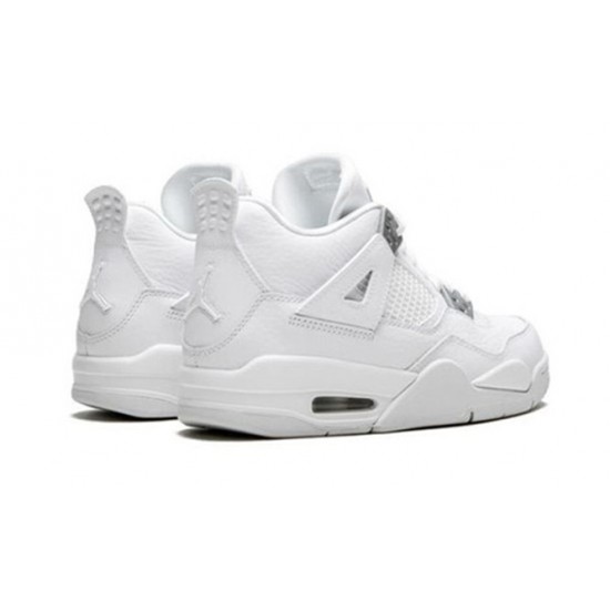 PK Shoes Jordan 4 Pure Money Jordan WHITE 408452 100