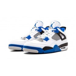 PK Shoes Jordan 4 Motorsport Jordan WHITE 308497 117