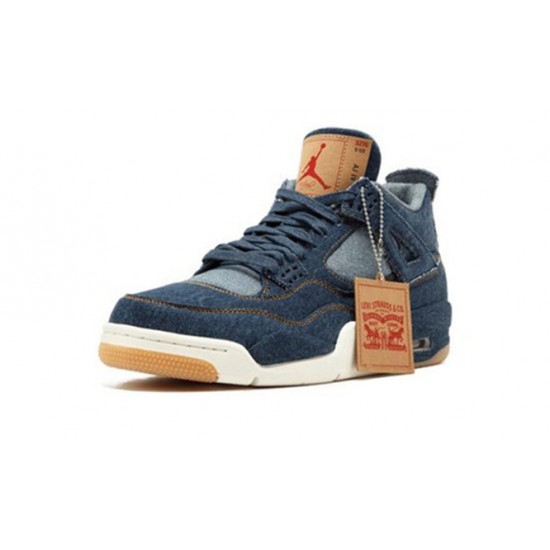 PK Shoes Jordan 4 NRG Levi"s Jordan DENIM AO2571 401