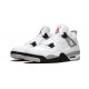 PK Shoes Jordan 4 White Cement Jordan WHITE 840606 192