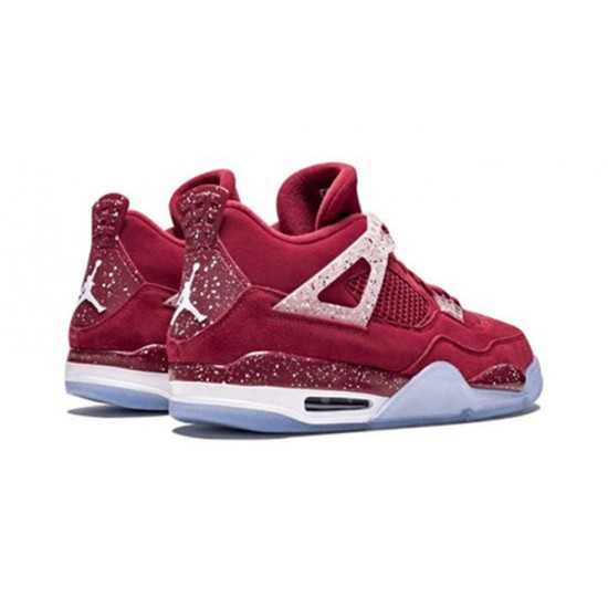 PK Shoes Jordan 4 Retro Oklahoma Sooners TEAM CRIMSON Jordan TEAM CRIMSON AJ4 904282