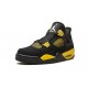 PK Shoes Jordan 4 Thunder Jordan BLACK 308497 008