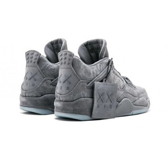 PK Shoes Jordan 4 X KAWS Gray COOL GREY Jordan COOL GREY 930155 003