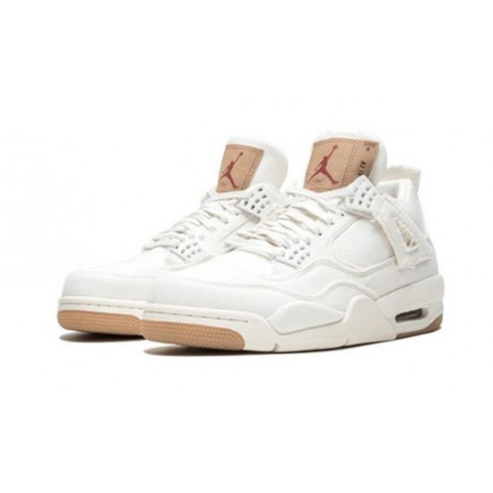 PK Shoes Jordan 4 s White WHITE/WHITE-WHITE Shoes Jordan WHITE AO2571 100